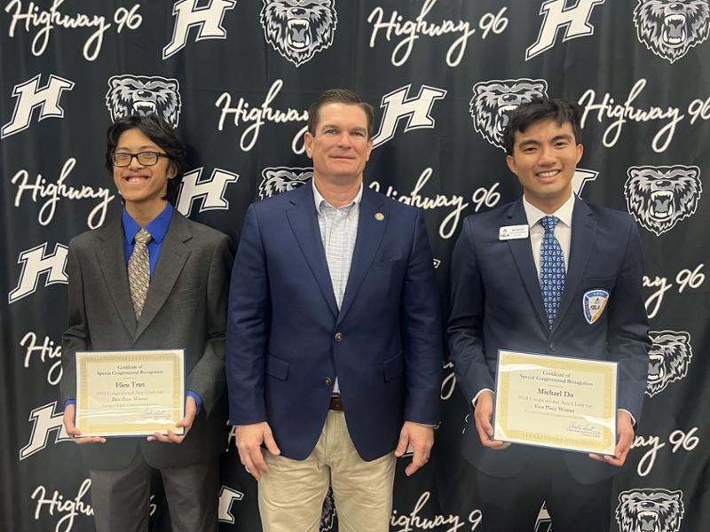 Rep. Austin Scott Recognizes Congressional App Challenge Winners ...